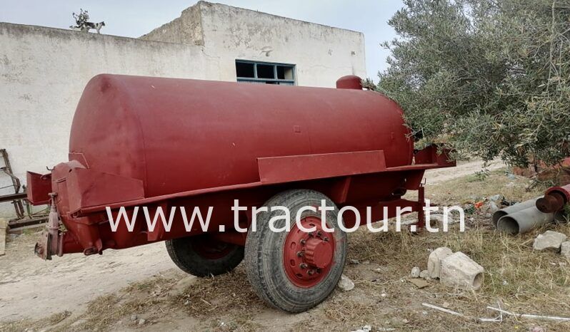 À vendre Semi remorque citerne vide fosse complet