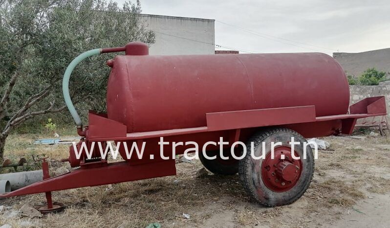 À vendre Semi remorque citerne vide fosse complet