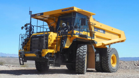 mines carrieres dumper