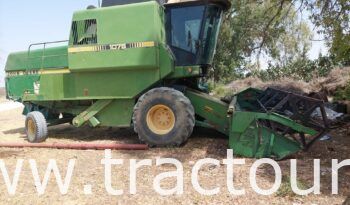 À vendre Moissonneuse batteuse à trémie et vis John Deere 1075 complet