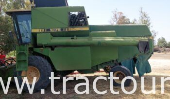 À vendre Moissonneuse batteuse à trémie et vis John Deere 1075 complet