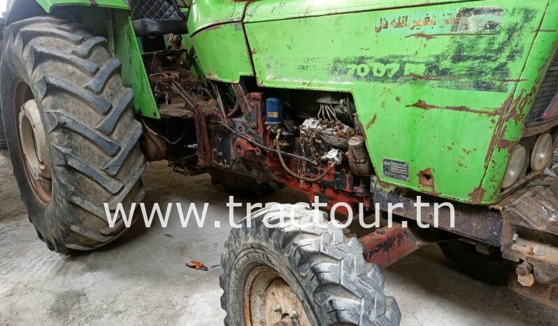 À vendre Tracteur Deutz M 70 07 avec semi remorque benne complet