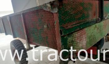 À vendre Tracteur Deutz M 70 07 avec semi remorque benne complet