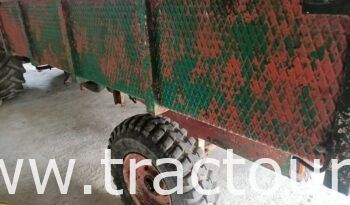 À vendre Tracteur Deutz M 70 07 avec semi remorque benne complet