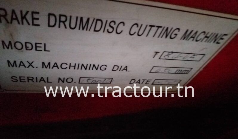 À vendre Machine de réparation de disque et tambour de frein des poids lourds T84445 complet