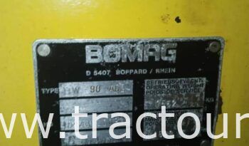 À vendre Mini compacteur tandem Bomag BP 90 Roll complet