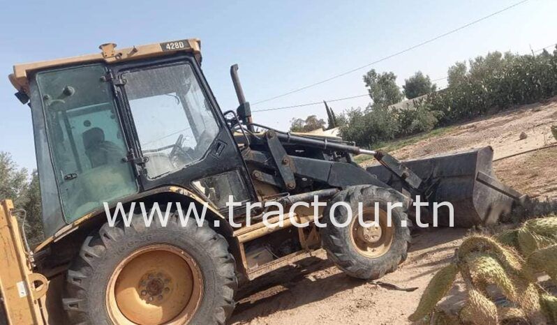 À vendre Tractopelle Caterpillar 428 D (2002) complet