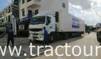 À vendre Tracteur  Renault Premium Lander 440 DXI avec semi remorque fourgon frigorifique (2013) complet