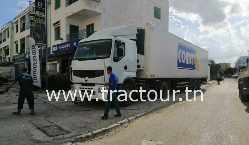 À vendre Tracteur  Renault Premium Lander 440 DXI avec semi remorque fourgon frigorifique (2013) complet