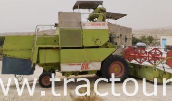 À vendre Moissonneuse batteuse à sacs بالشكارة Claas Dominator 68s avec matériel complet