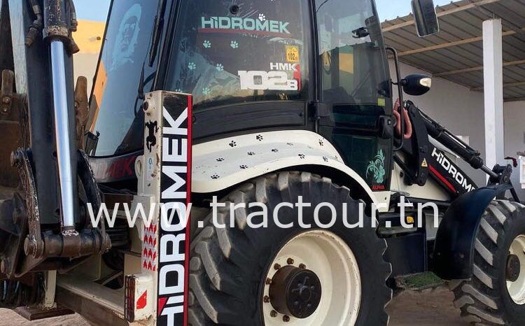 ⛔?VENDU تم البيع?⛔ Tractopelle Hidromek 102B (2016) complet