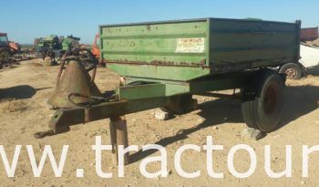 ⛔🚫VENDU تم البيع🚫⛔ Semi remorque agricole benne 3 tonnes complet