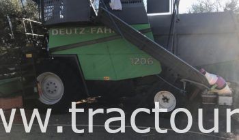 À vendre Moissonneuse batteuse à sacs بالشكارة Fahr M1206 complet