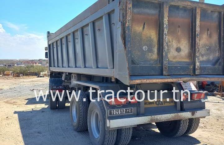 À vendre Tracteur Renault K 440 avec semi remorque benne TP Sicame (2018) complet