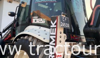 ⛔?VENDU تم البيع?⛔ Tractopelle Hidromek 102B (2015) complet