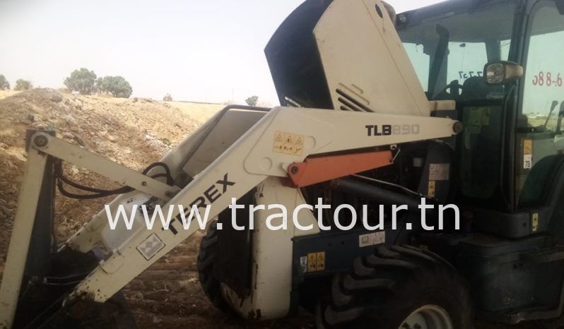 À vendre Tractopelle Terex TLB 890 (2016) complet