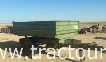 ⛔🚫VENDU تم البيع🚫⛔ Semi remorque agricole benne 3 tonnes complet