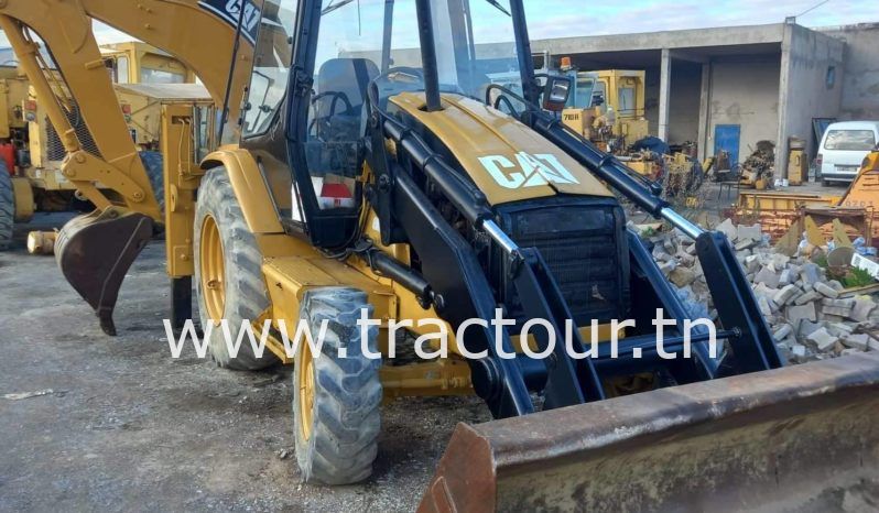 À vendre Tractopelle Caterpillar 428 C (2003) complet