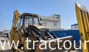 À vendre Tractopelle Caterpillar 428 C (2003) complet