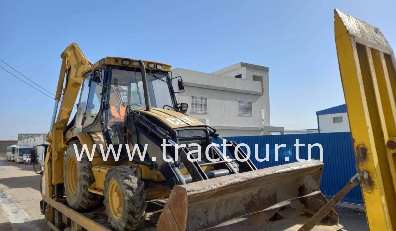 À vendre Tractopelle Caterpillar 428 C (2003) complet