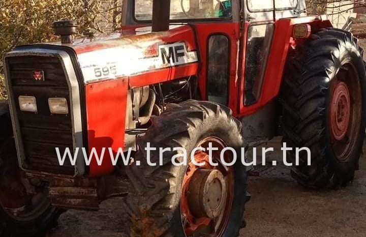 À vendre Tracteur Massey Ferguson 595 complet
