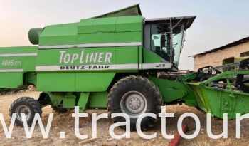 À vendre Moissonneuse batteuse à trémie et vis Deutz-Fahr TopLiner 4065 HTS complet