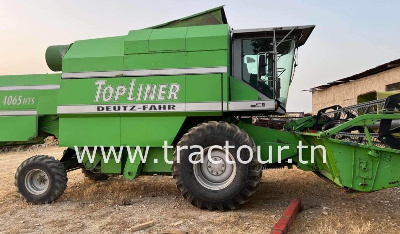 À vendre Moissonneuse batteuse à trémie et vis Deutz-Fahr TopLiner 4065 HTS complet