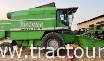 À vendre Moissonneuse batteuse à trémie et vis Deutz-Fahr TopLiner 4065 HTS complet