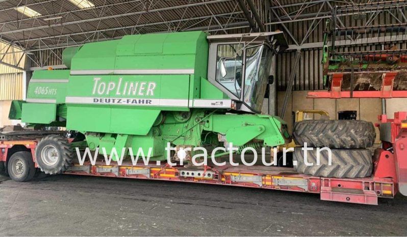 À vendre Moissonneuse batteuse à trémie et vis Deutz-Fahr TopLiner 4065 HTS complet