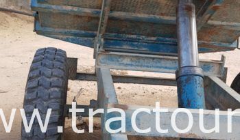 À vendre Semi remorque agricole benne 4 tonnes complet