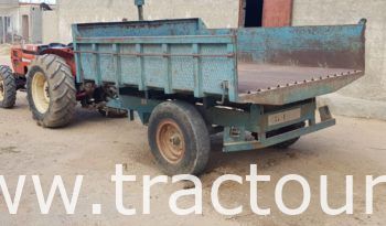 À vendre Semi remorque agricole benne 4 tonnes complet