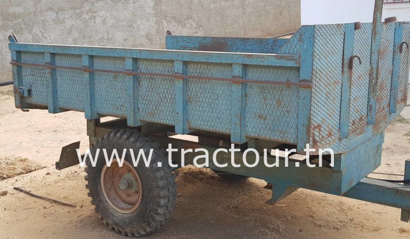 À vendre Semi remorque agricole benne 4 tonnes complet