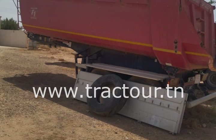 À vendre Semi remorque benne TP caisse semi ronde 30 tonnes complet
