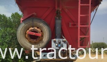 À vendre Semi remorque benne TP caisse semi ronde 30 tonnes complet
