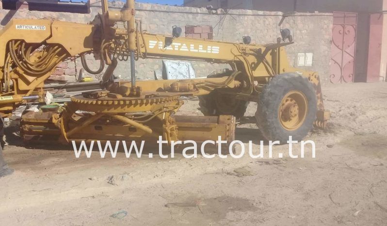 À vendre Niveleuse – Grader Fiat-Allis FG70A complet
