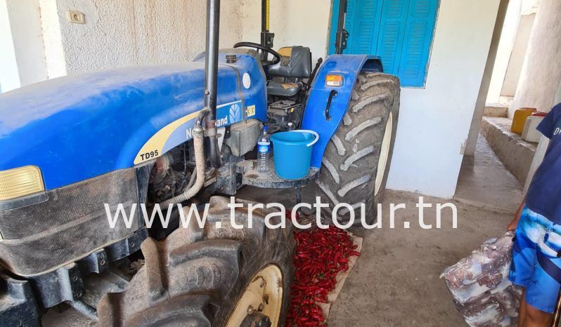 À vendre tracteur avec matériel New Holland TD95 complet