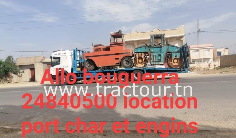 Service Transport d’engin – location porte char et engin complet