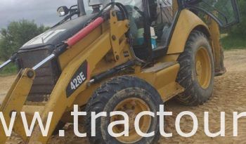 À vendre Tractopelle Caterpillar 428 E (2011) complet