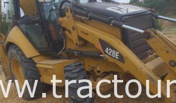 À vendre Tractopelle Caterpillar 428 E (2011) complet