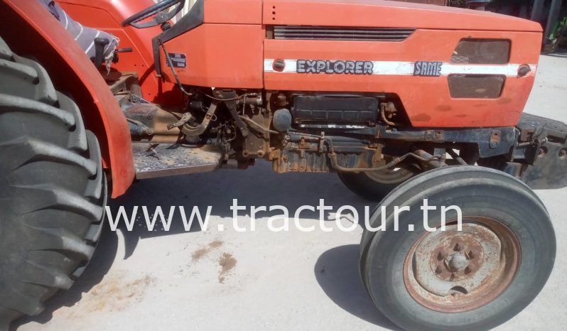 À vendre Tracteur Same Explorer II 70 avec semi remorque 5 tonnes (2001) complet