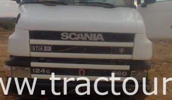 À vendre Tracteur avec semi remorque benne TP Scania 124G 360 complet