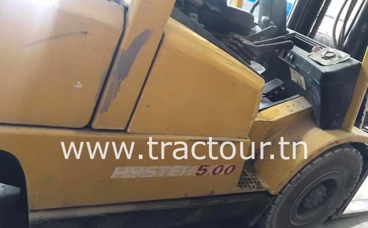 À vendre Chariot élévateur diesel Hyster H 5.00 FT (Capacité max 5 t) complet