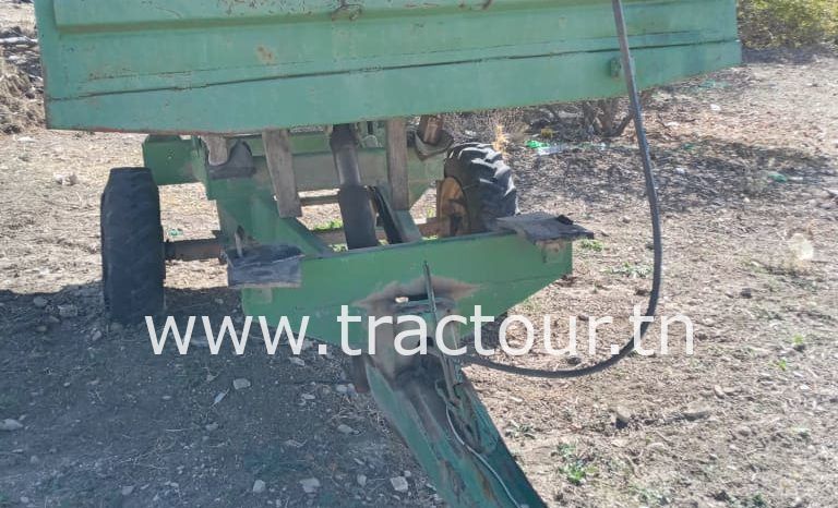 À vendre Semi remorque agricole benne 5 tonnes complet