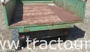 À vendre Semi remorque agricole benne 5 tonnes complet