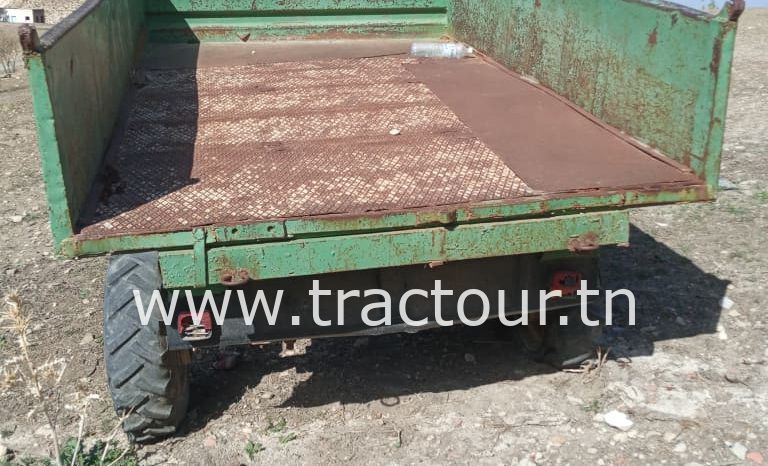 À vendre Semi remorque agricole benne 5 tonnes complet