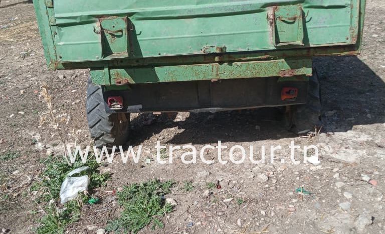 À vendre Semi remorque agricole benne 5 tonnes complet