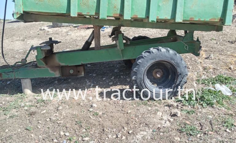À vendre Semi remorque agricole benne 5 tonnes complet