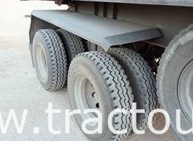 À vendre camion Renault Kerax 400 (2006) avec semi remorque benne TP Simatra (2017) complet