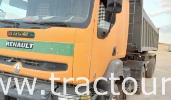 À vendre camion Renault Kerax 400 (2006) avec semi remorque benne TP Simatra (2017) complet