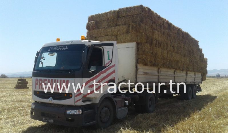 À vendre Tracteur Renault Premium 385 ️avec semi remorque plateau complet
